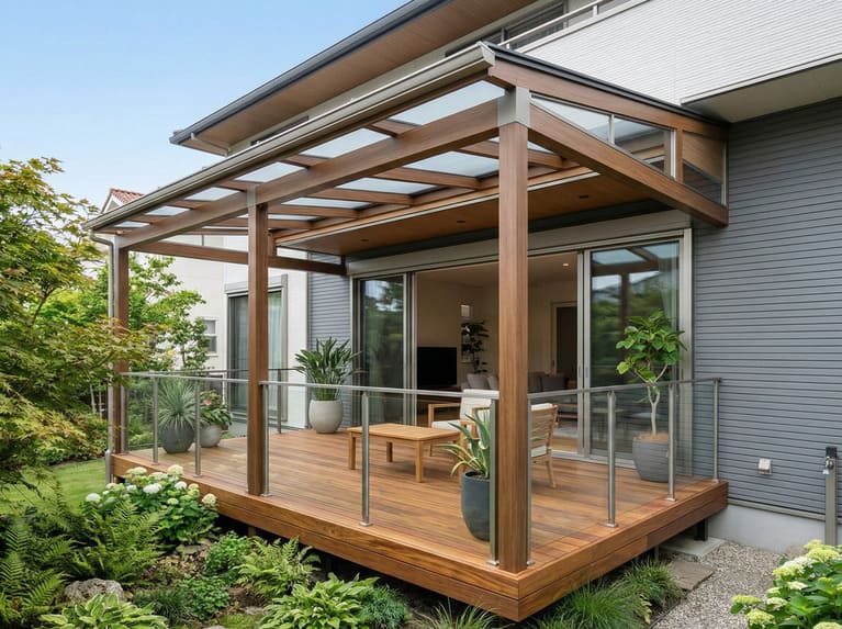 テラスの増築リフォーム